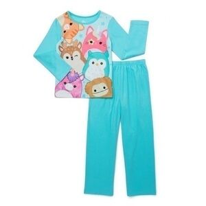 NWT. SQUISHMALLOWS Kids 2 Piece Pajamas